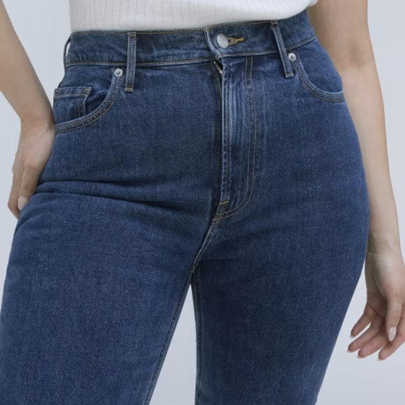 Everlane The Original Curvy Cheeky Jean Washed Midnight - Picture 4 of 6